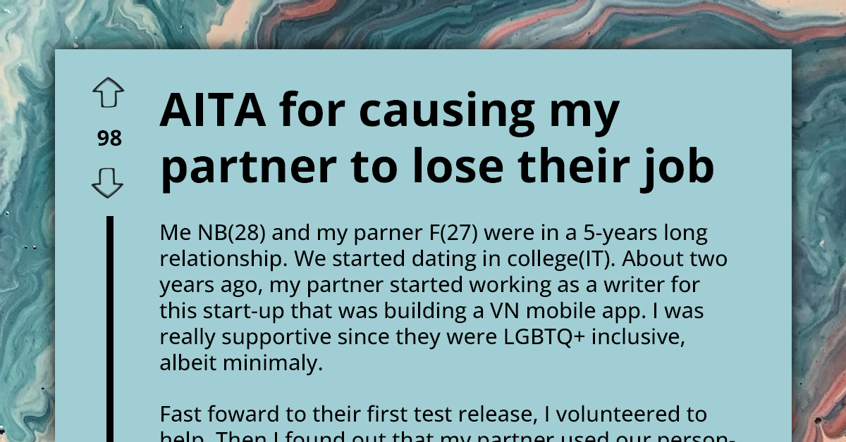 Redditor Makes Their Partner Lose Her Job After Using Real-Life Stories in Her Writing