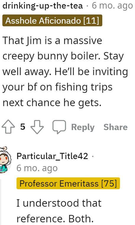 A Redditor provides advice by using two movie references.