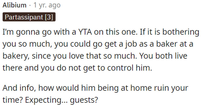 OP is the one at fault here.