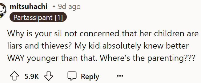 A Redditor was curious why SIL wasn't concerned about her kids' behavior