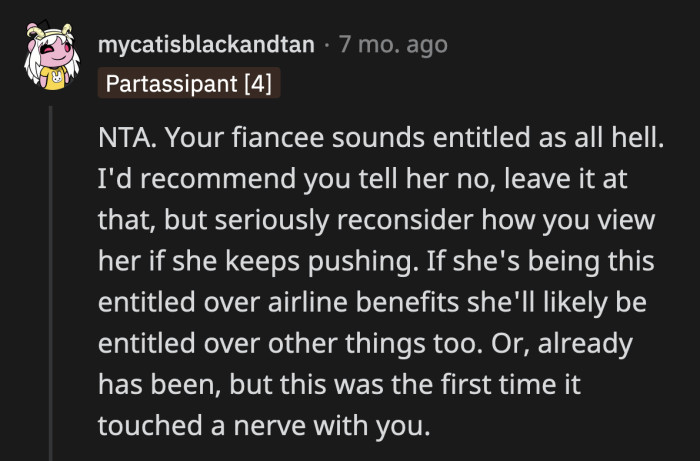 On a more serious note, isn't OP bothered by the behavior Taylor displayed during this argument?