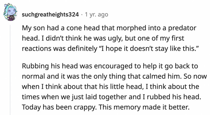 19. A cone that morphed into a predator head?! Once again, we need photographic evidence!