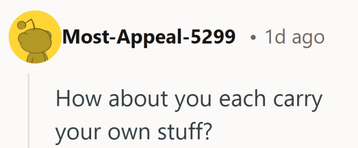 Sometimes the simplest suggestion is also the one that ends the whole debate.