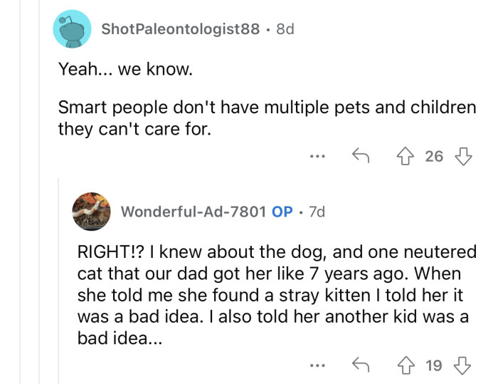 You can't take care of others when you can barely take care of yourself.