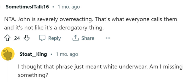 It is a common phrase