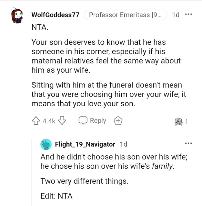 In only a day of this story being posted, it received more than 10k upvotes and over a thousand comments. Here are some of the top replies for you to check out below