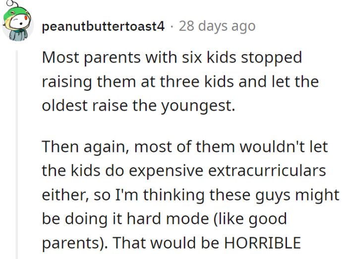 They are doing everything they can to be good parents