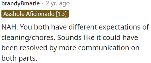 Lack of communication led to frustration.