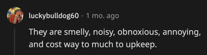 25. An opinion like this towards kids does not scream potential parent