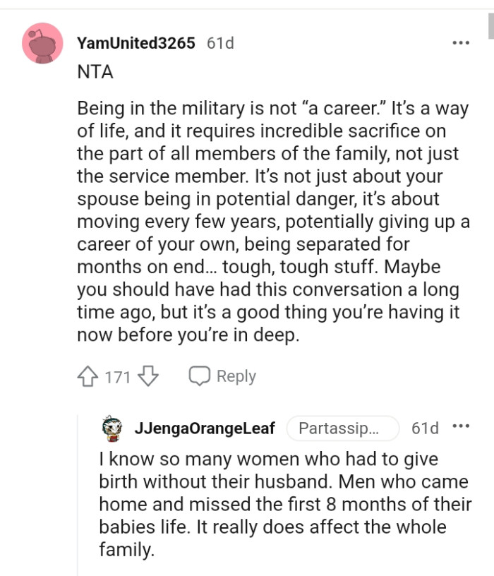 This conversation should have taken place already