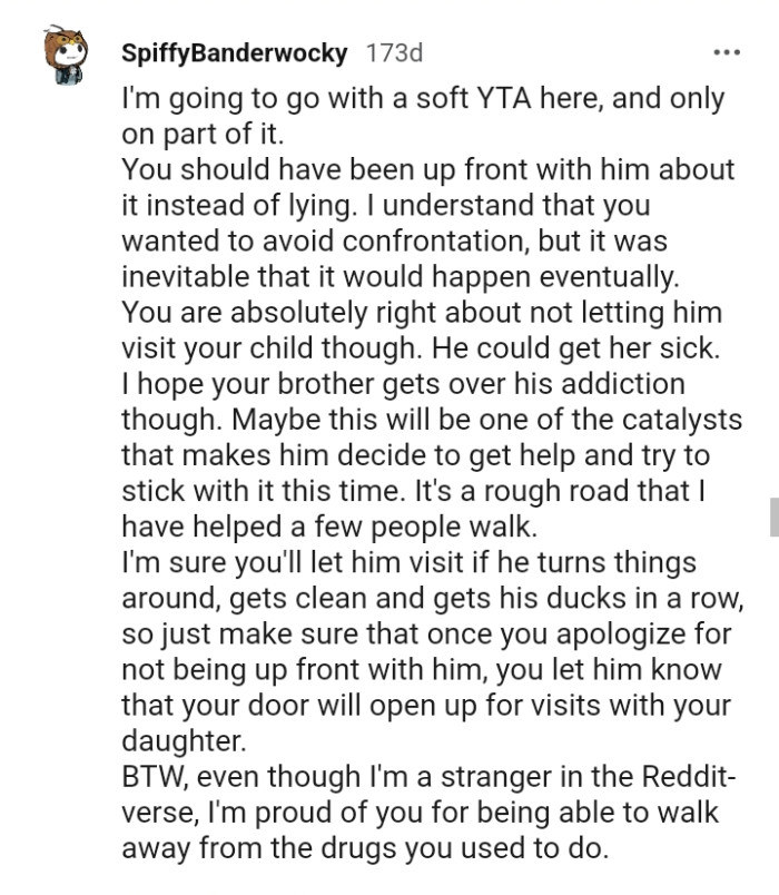 OP should have been upfront with him from the start