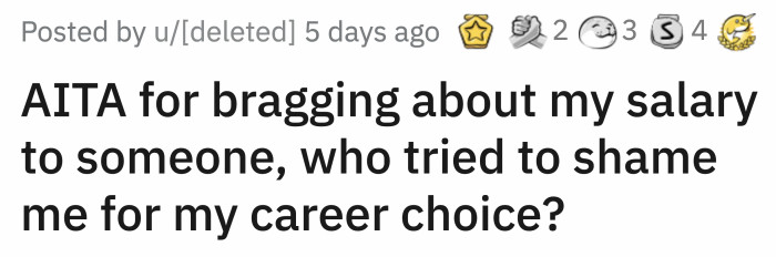 Charles dismissed this and told OP if they at least worked for a master's degree, then they wouldn't be stuck making pennies and watching everyone else get promoted