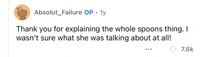 You can't just say something like that and not explain it.