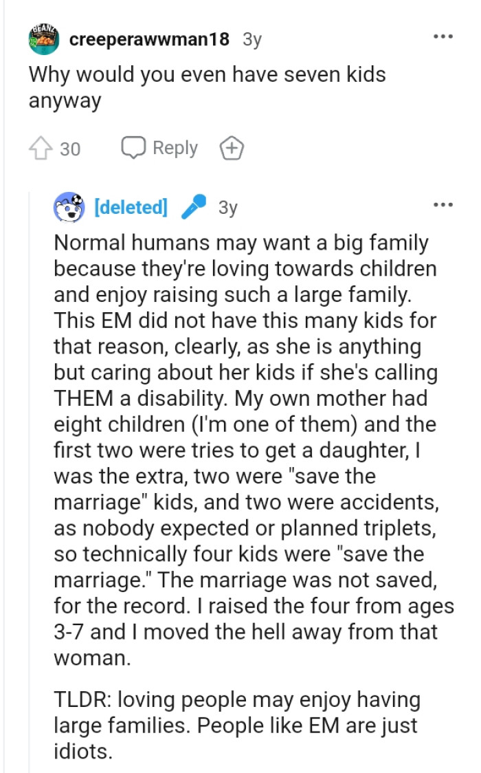 I'd ask the same question this Redditor is asking