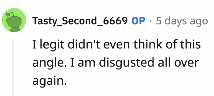 It's enough to give you shivers