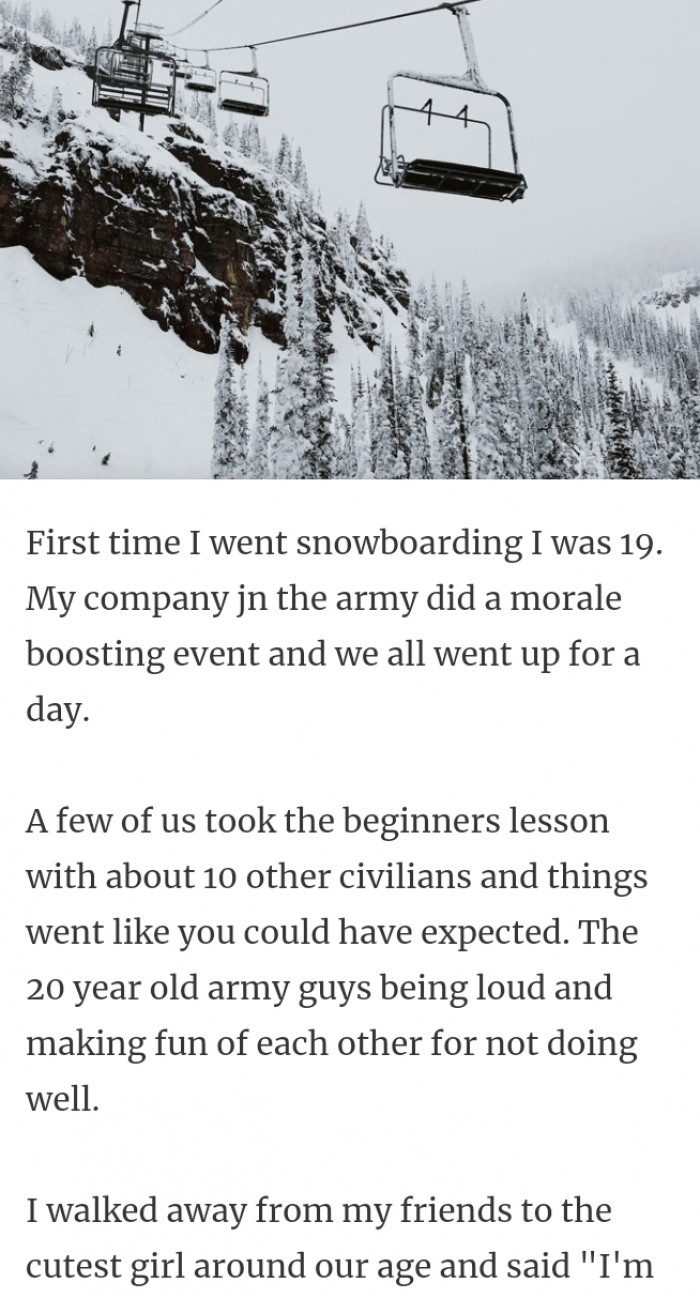 16. All about my first snow boarding