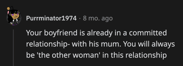 OP will never be her boyfriend's first priority. What happened on that trip proves that.