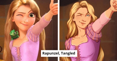Cartoon Characters Reimagined - Realistic Bodies Edition