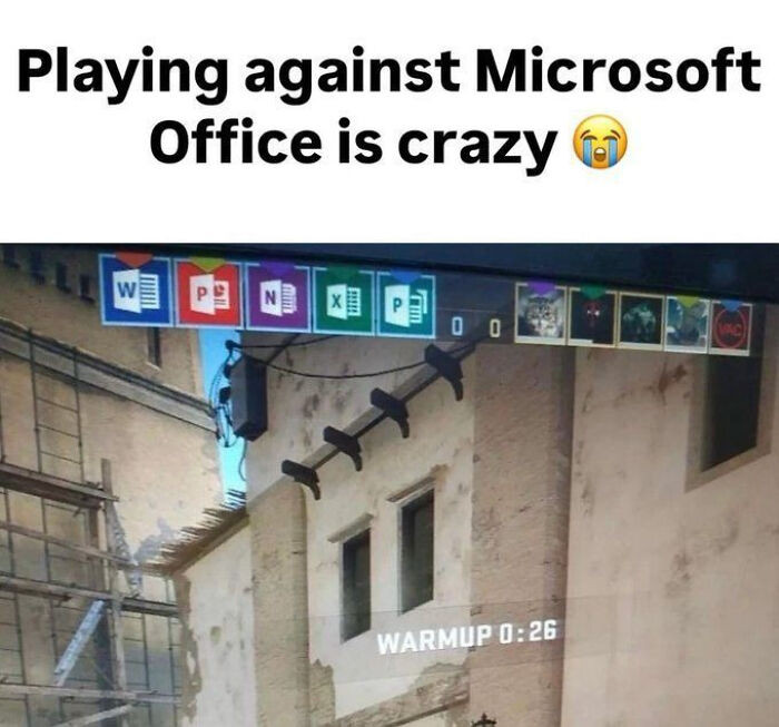 "Microsoft Office: The Most Strategic FPS Team Around"
