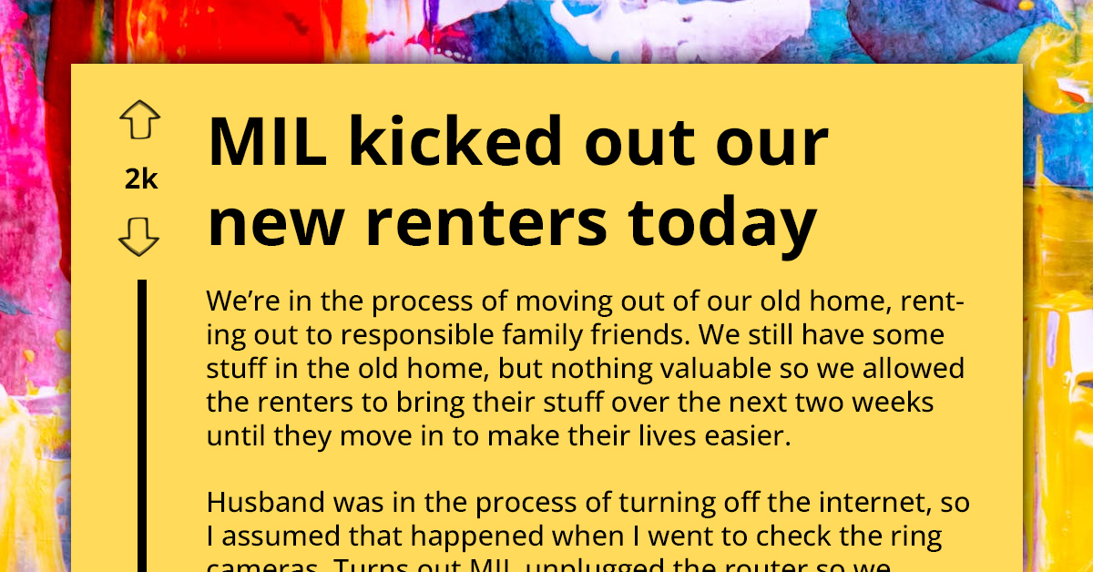 Woman Doesn't Know How To Handle Overbearing Mother-In-Law During Stressful Moving Situation