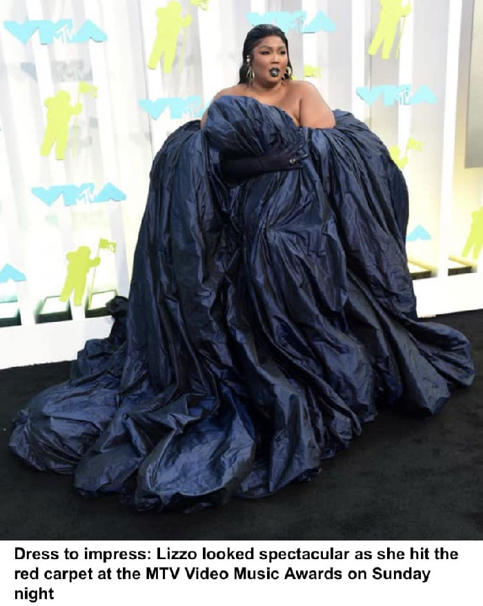 11. I Didn’t Cover The Face Because It’s Lizzo. I Love Her, But That Is A Bed Sheet.