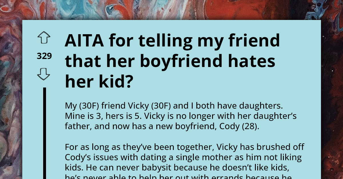 Single Mom's BF Refuses To Have Anything To Do With Her Child, Continues Living In Denial Even When The Truth Was Thrown To Her Face