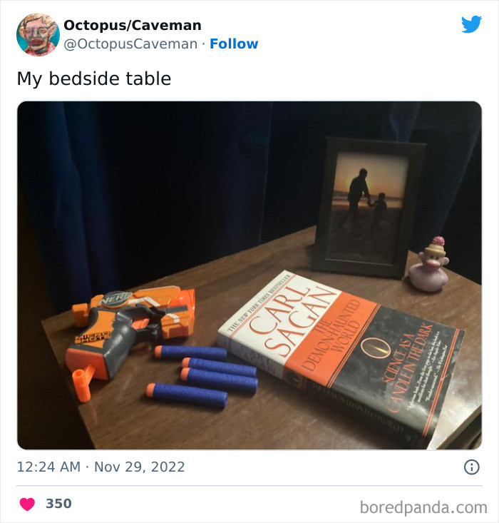 3. It's the Nerf gun to the rescue