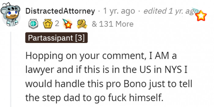 3. They're just waiting for the go signal from the kid