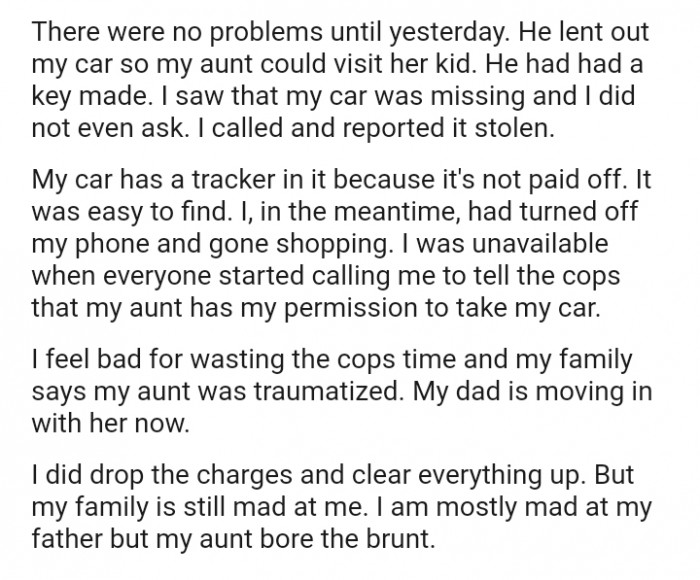 The OP Feels Bad for Wasting the Cops' Time