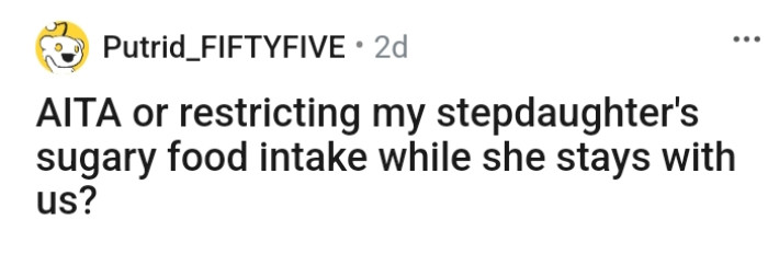 The OP kicks off with this title