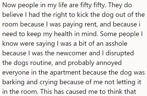 But, the future MIL's comments on their idea made her wonder if she was really mean to MIL's dog