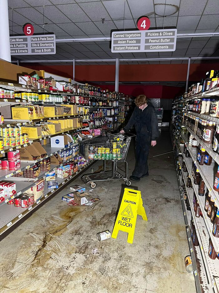 "Abandoned Grocery Store Left Untouched For Years"