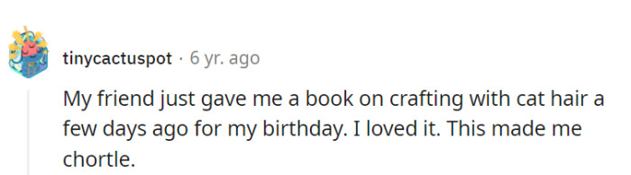 Guess it just depends on the receiver's preference!