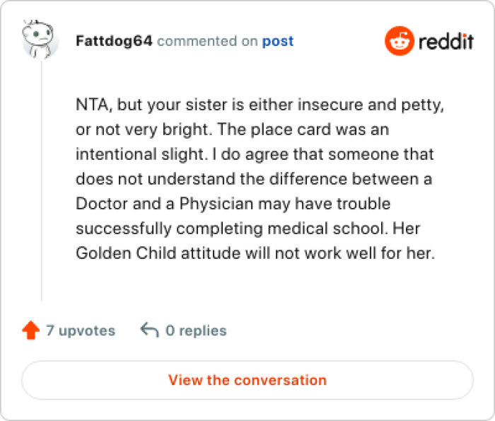 Her golden child attitude will not work well for her