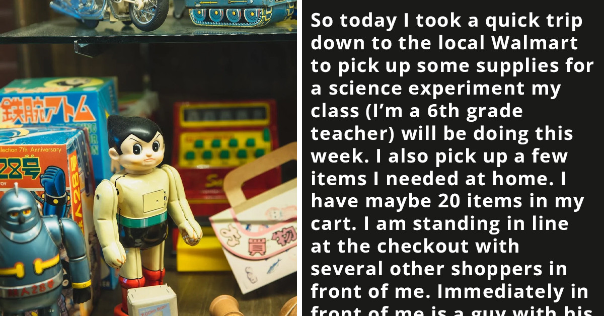 Teacher Buys Kid a $3 Toy at the Store After His Very Rude Father Told Him That He Couldn't Have It