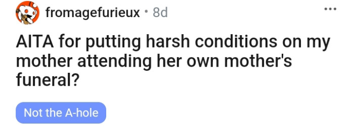 The story's headline