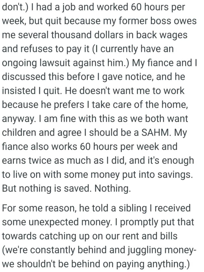 It's enough to live on