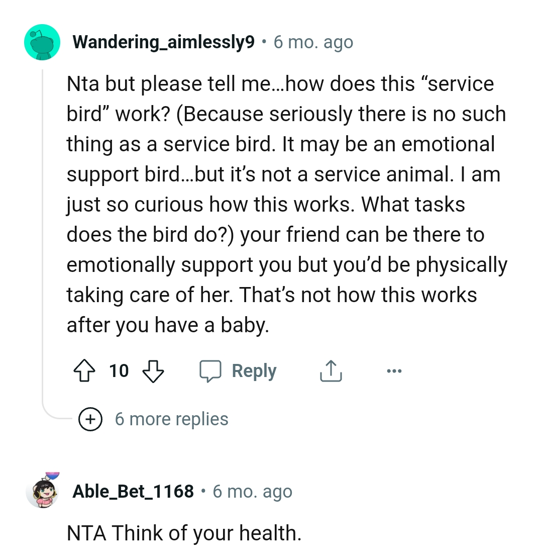 It's not how it works after a baby