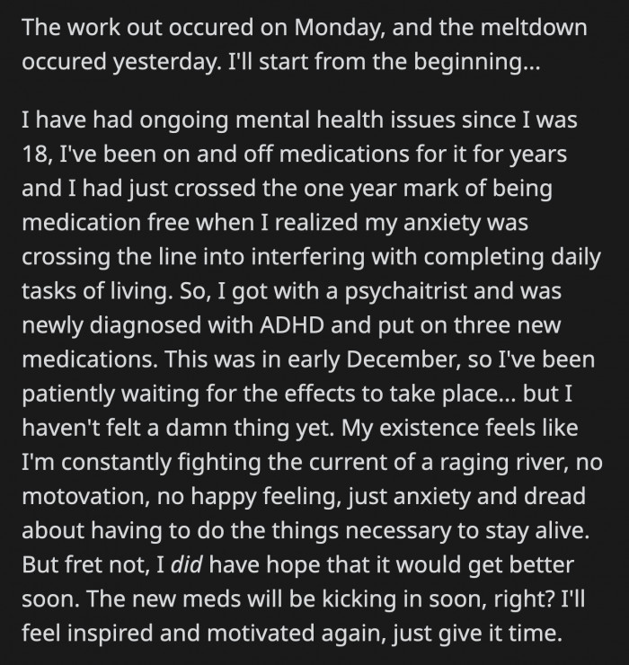 OP has had a long battle