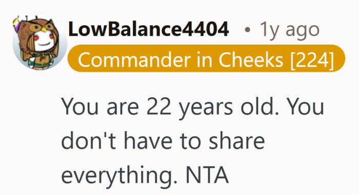 Being 22 apparently unlocks the premium feature called selective sharing.