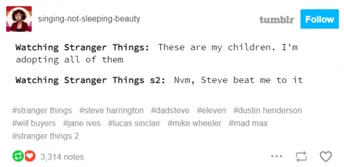18. We'll let Steve beat us any day.