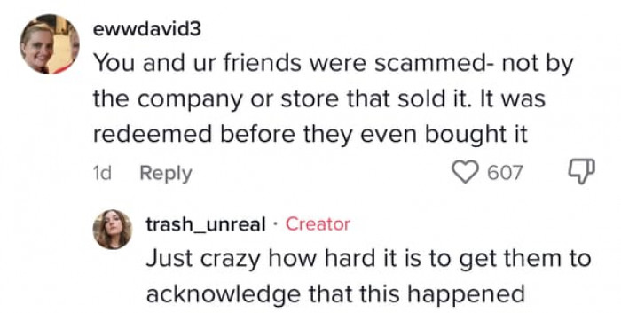 People chimed in with comments saying that this is quite common and can happen.