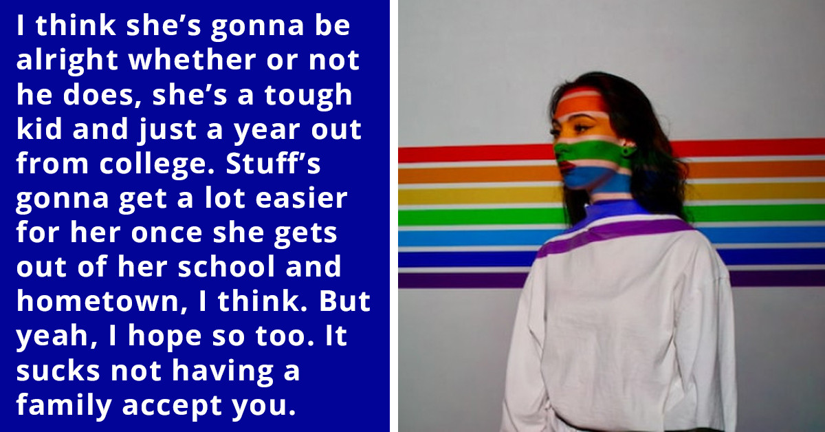 Woman's Sister Was Outed While At School, And She's Worried That She Gave Her Bad Advice