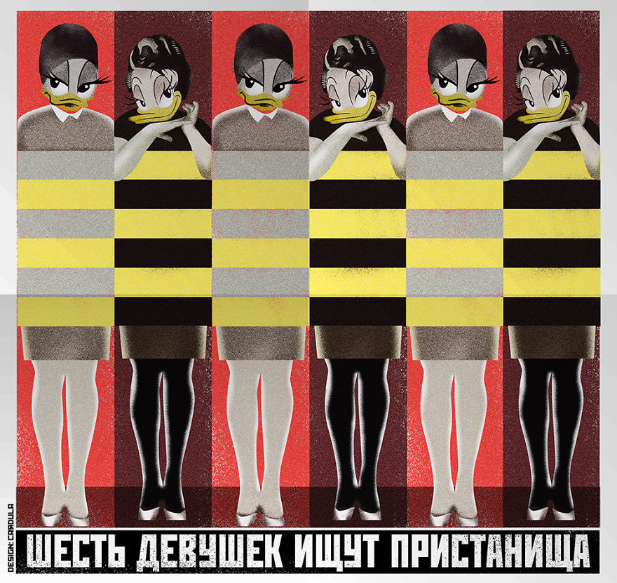 3. Six Girls Seeking Shelter