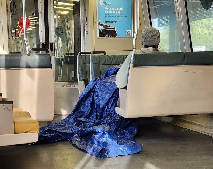 "Sometimes You Just Need A Tarp"