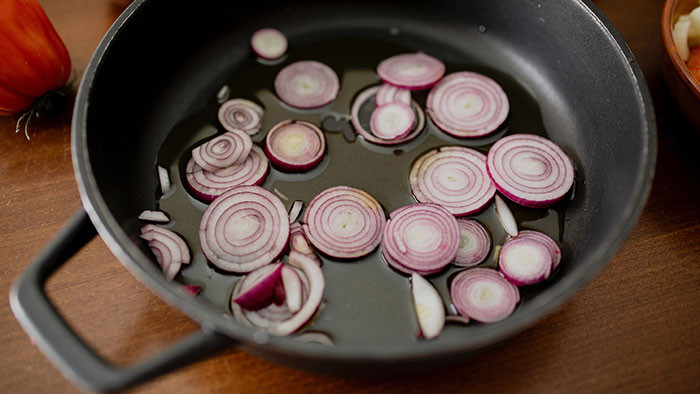 Caramelized onions.