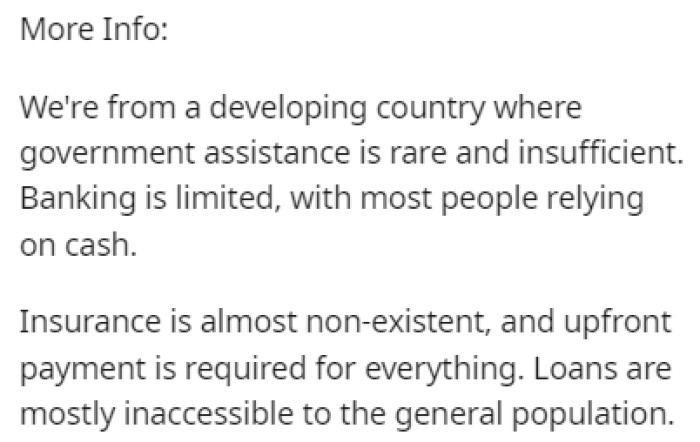 OP provided some more info to make things clear