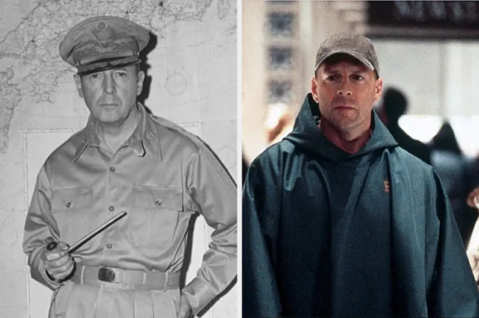 15. We need Bruce Willis to play the infamous General Douglas MacArthur.
