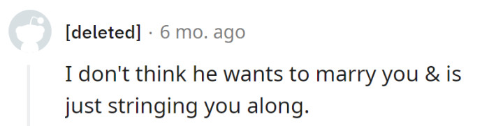 If relationship hints were a marathon, he'd be running in the opposite direction.