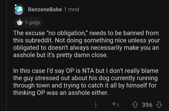It's natural to feel that way about someone who refused to help you.